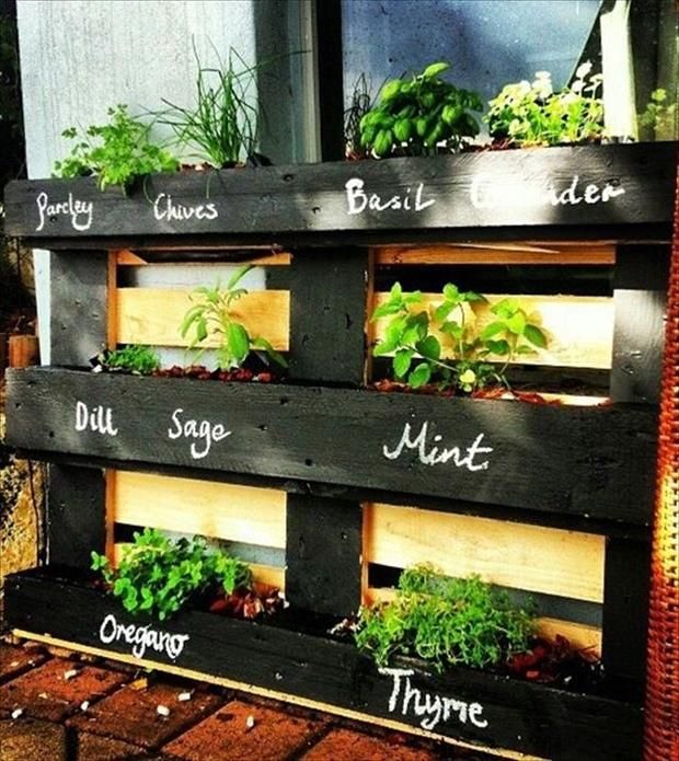 10 DIY Projects for Pallet Planters