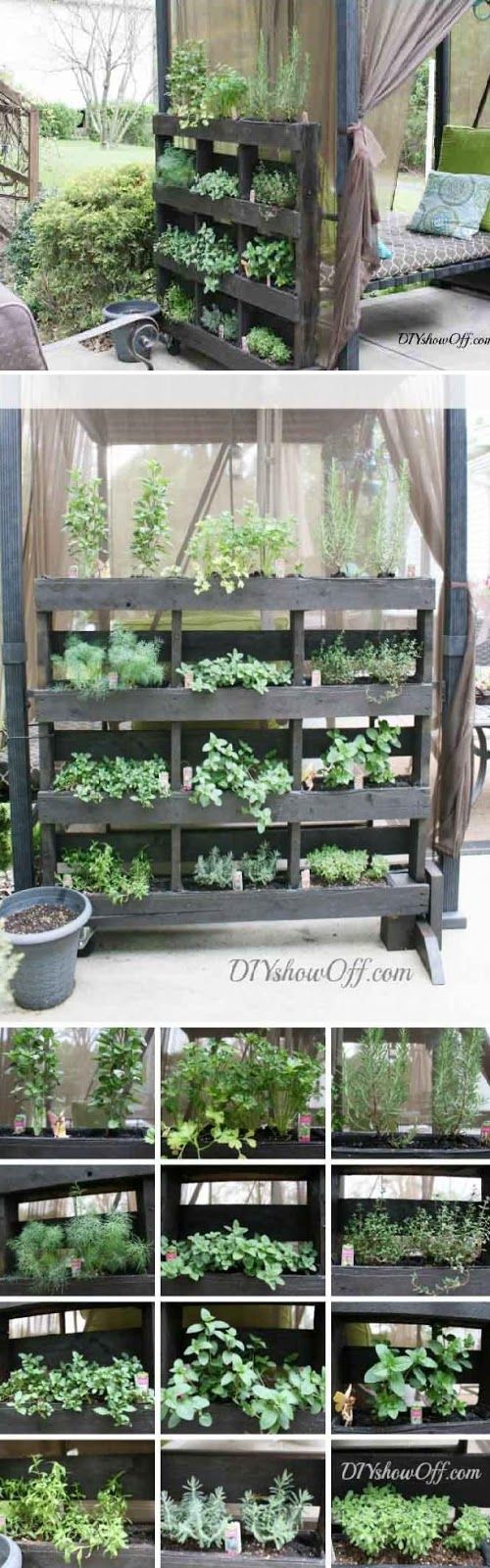 10 DIY Projects for Pallet Planters