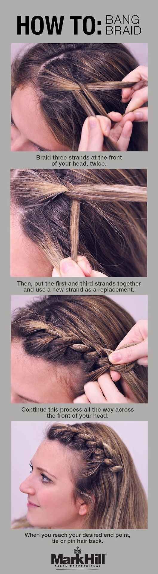 Braided Bangs