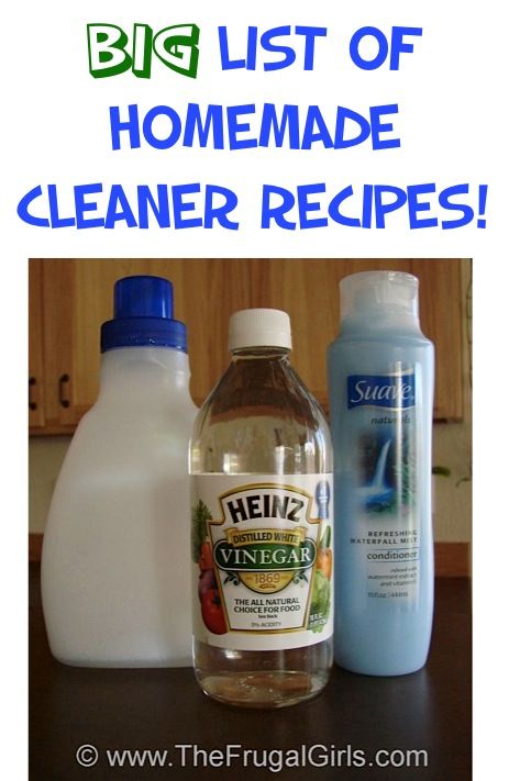 10 Homemade Cleaner Tips