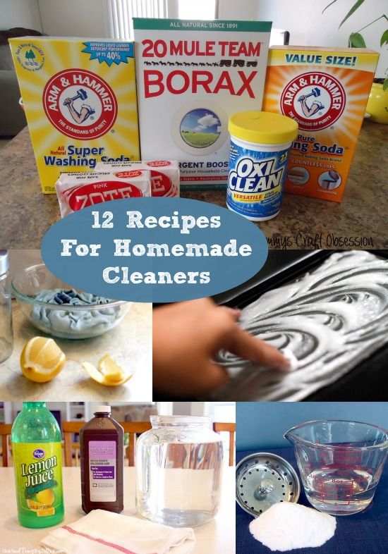10 Homemade Cleaner Tips