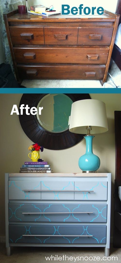 10 Ways to Redecorate Old Dressers