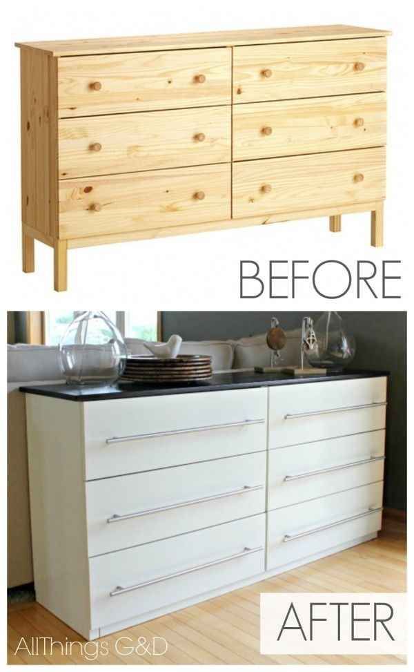 10 Ways to Redecorate Old Dressers