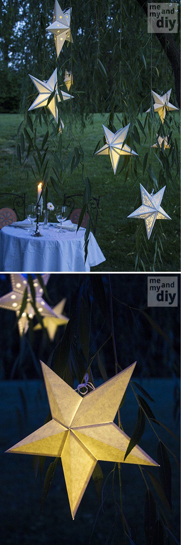 Paper Star Lanterns