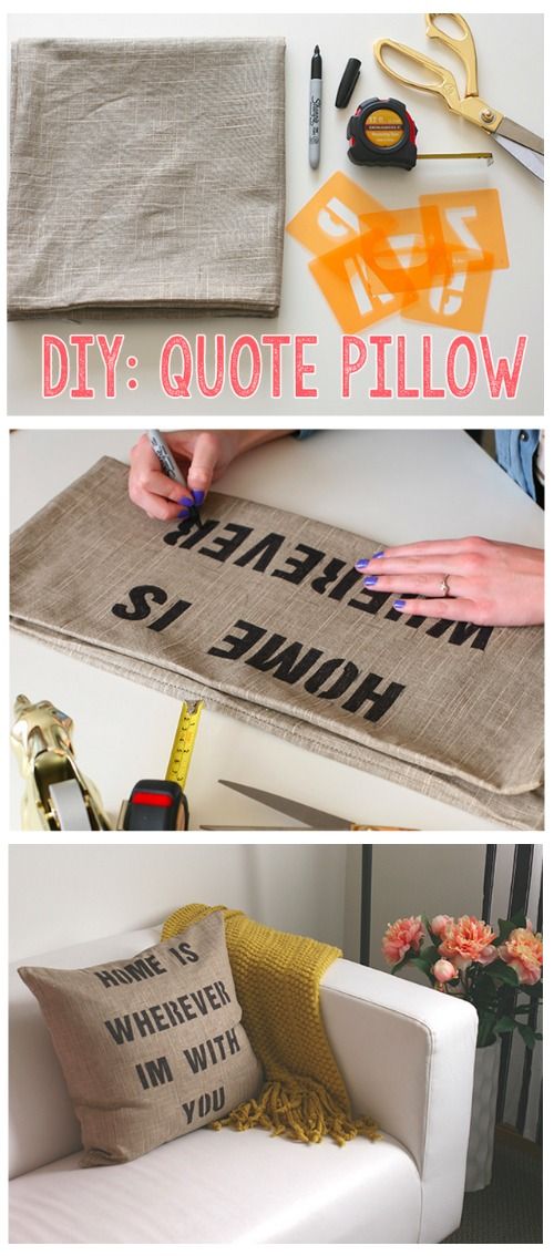 Burlap Pillow