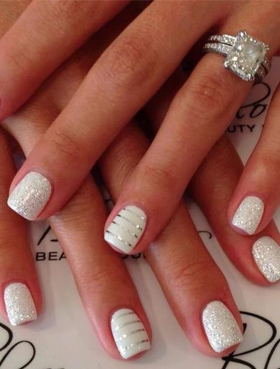 15 Fabulous Wedding Nail Ideas