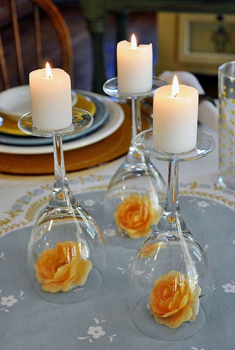 20 Ideas to Set a Romantic Table