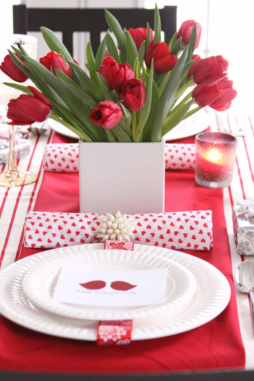 20 Ideas to Set a Romantic Table