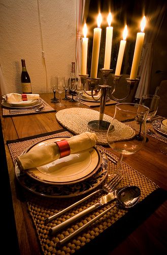 20 Ideas to Set a Romantic Table 20 Ideas to Set a Romantic Table