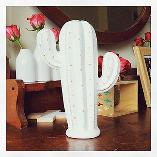 Ceramic cactus