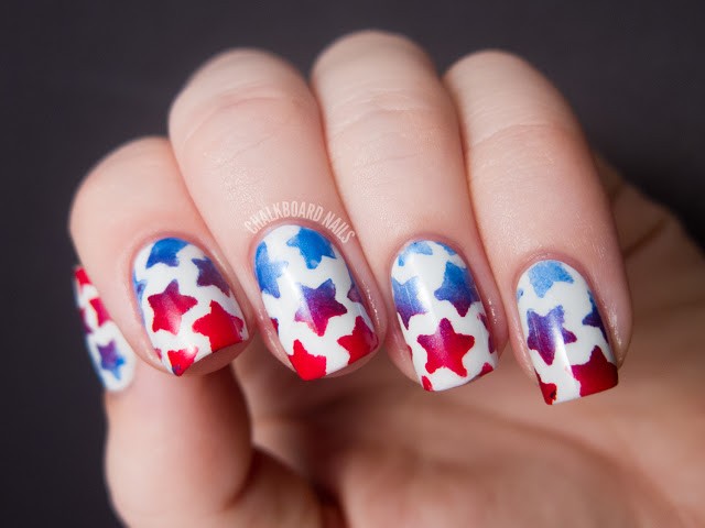 Cute Star Nail Art Design