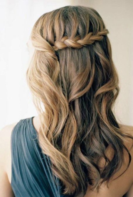 Cute Waterfall Braid