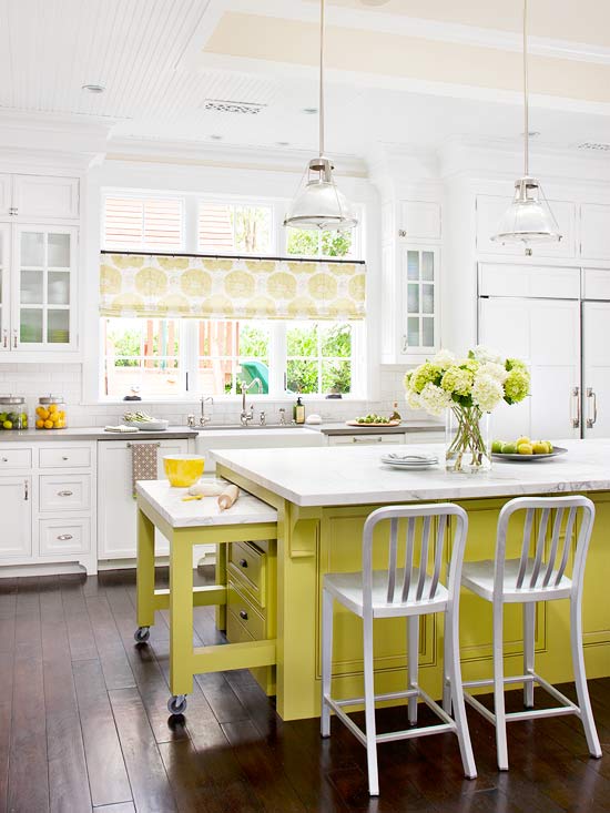 Double Kitchen Island