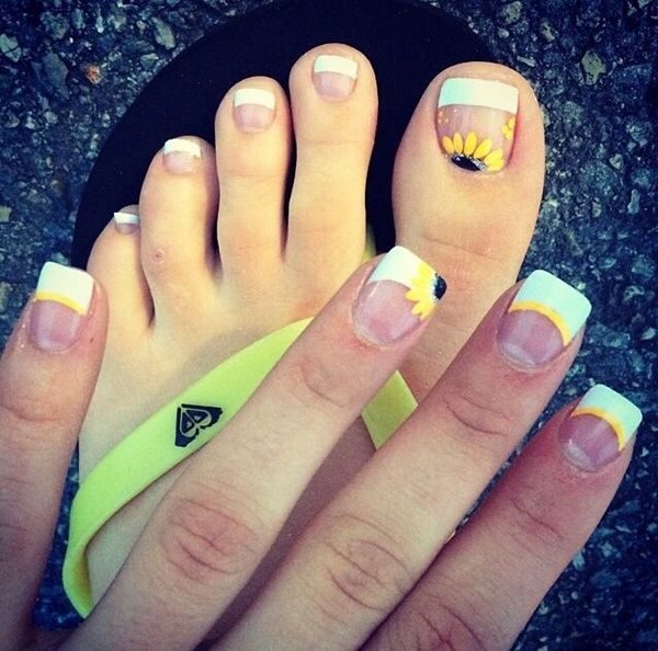 20 Adorable Easy Toe Nail Designs 2023 - Simple Toenail Art Designs