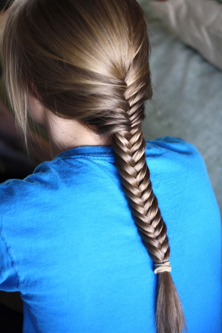 Fishtail Braid for Long Hair