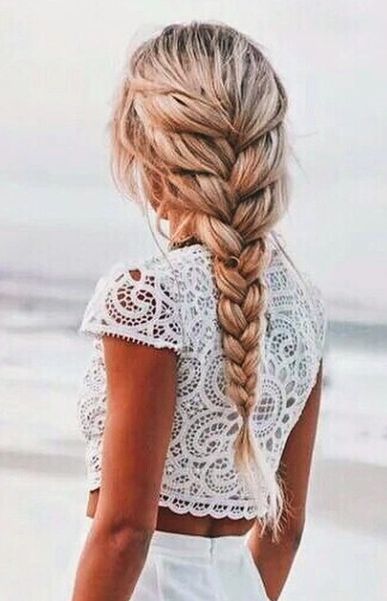 French Braid Hairstyle