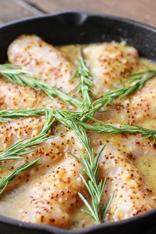 Honey Mustard Rosemary Chicken