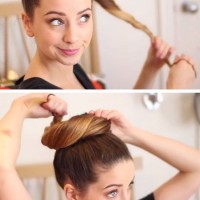 Messy Bun Hairstyle Tutorial
