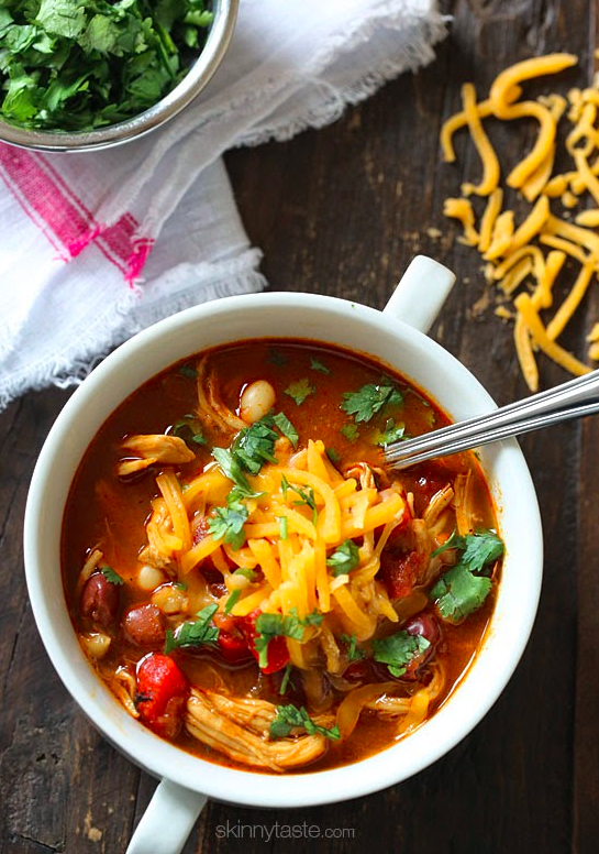 One-Pot BBQ Chicken Chili