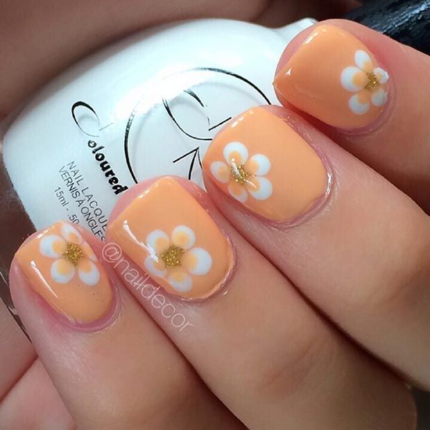 18 Great Nail Designs for Short Nails - Pretty Designs