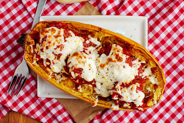 Spaghetti (Squash) and Meatballs