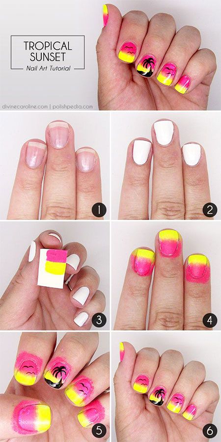 Summer Nail Design Tutorial