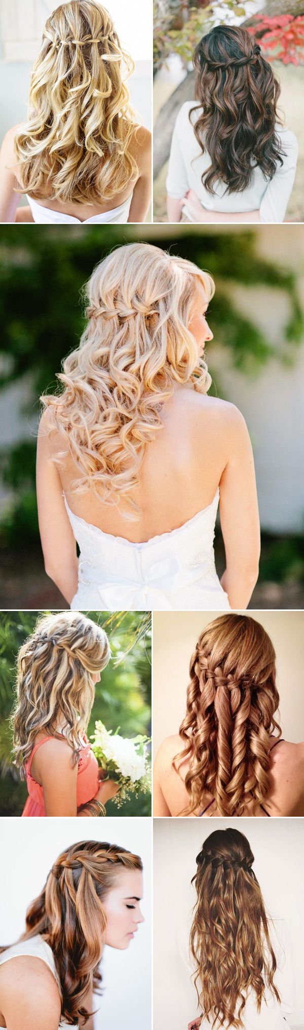 Sweet Waterfall Braids