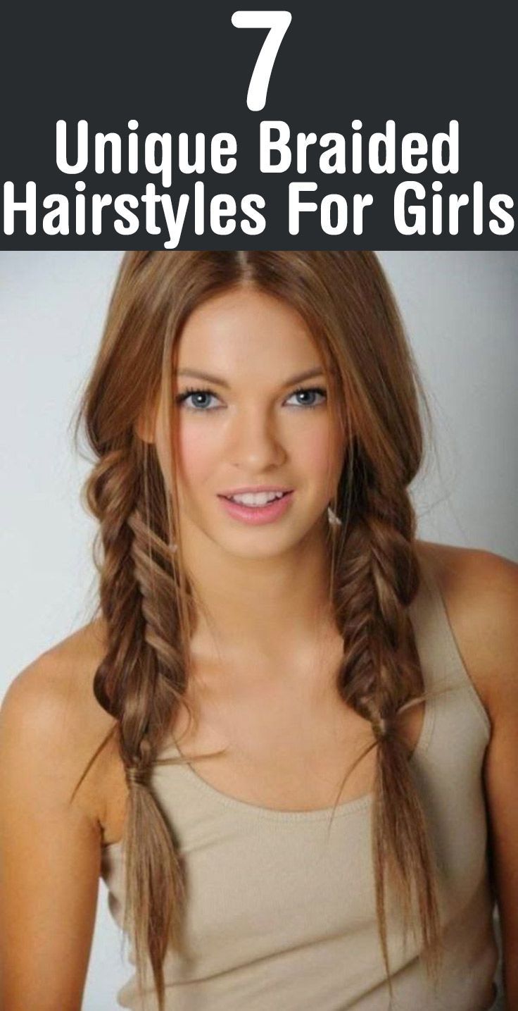 Unique Fishtail Braid Hairstyle