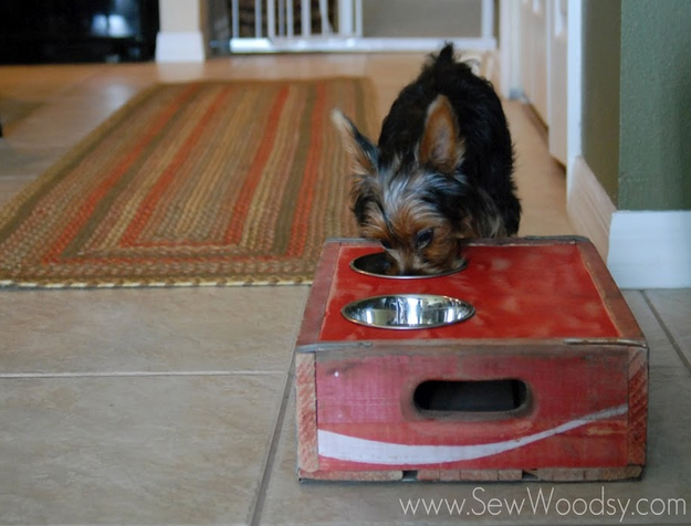 Vintage Coca-Cola Crate Bowl Holder