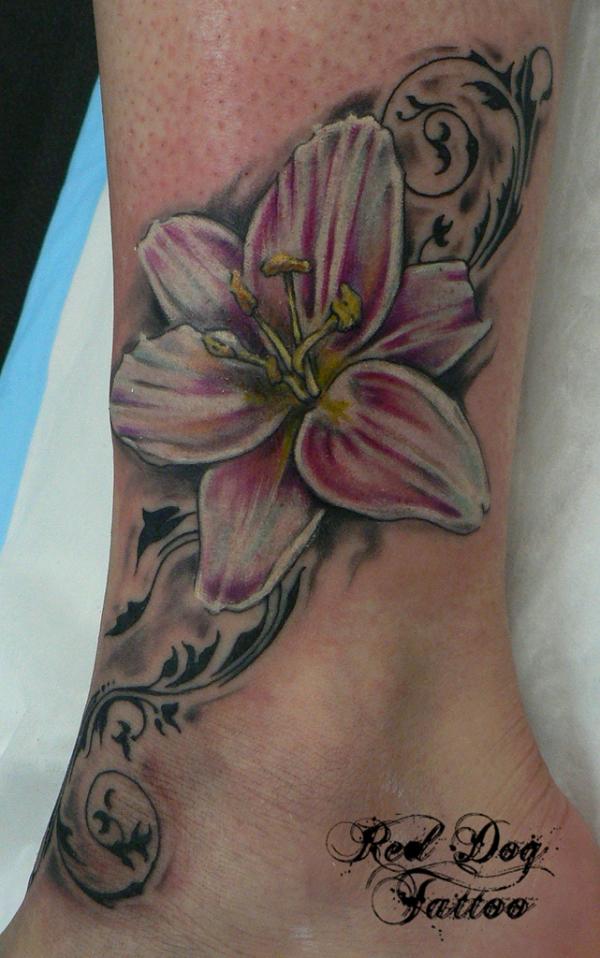 38 Lily Flower Tattoo Designs - Pretty Designs