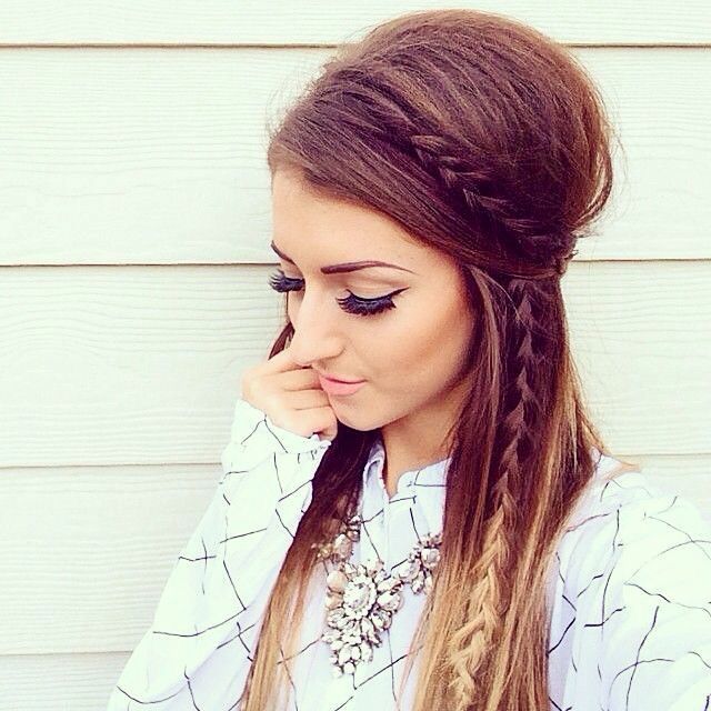 15 Beautiful Half Up Half Down Braid 15 Beautiful Half Up Half Down Braid