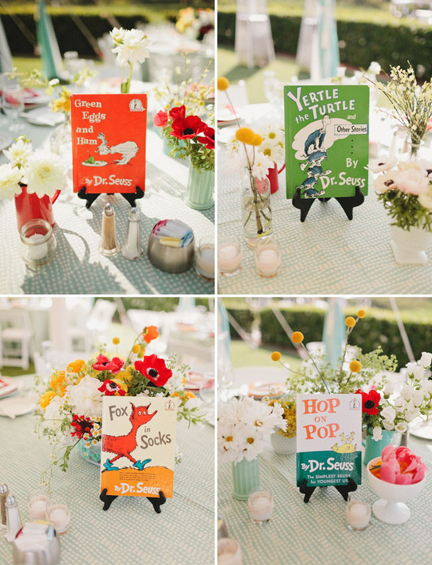 15 Wedding Ideas in School Themes