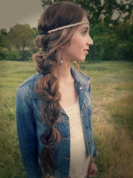 20 Boho Chic Hairstyles for Women
