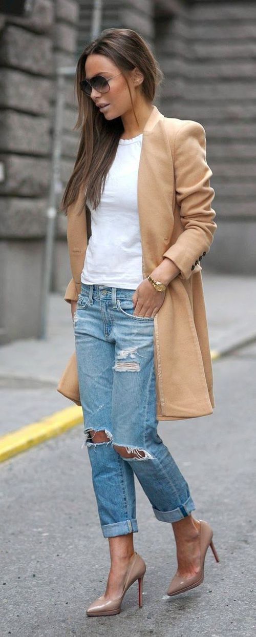 Beige Trench Coat