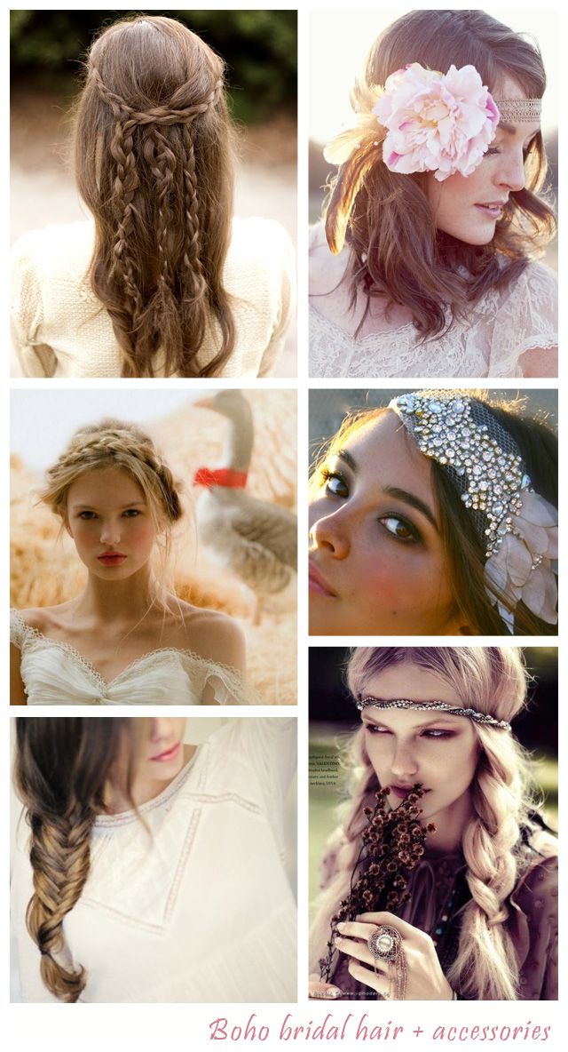 Boho Bridal Hairstyles