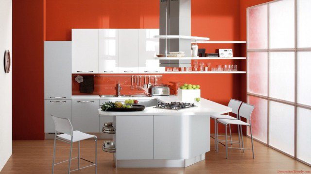 Colorful Kitchen Design