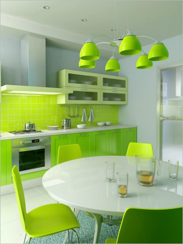 Colorful Kitchen Design