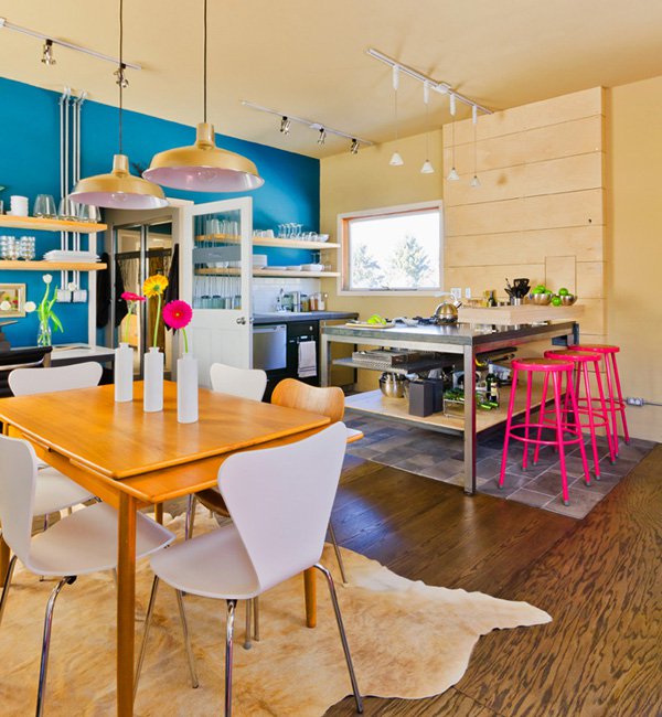 Colorful Kitchen Design