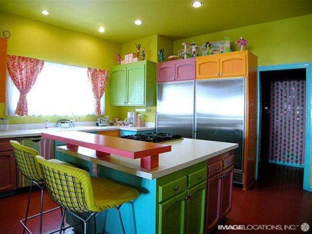 Colorful Kitchen Design