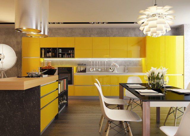 Colorful Kitchen Design