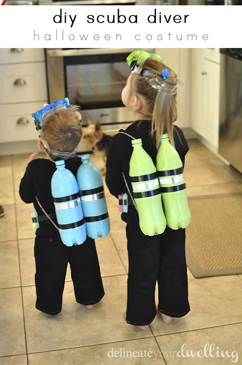 DIY Scuba Divers Costume