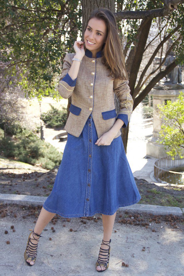 Denim Skirt