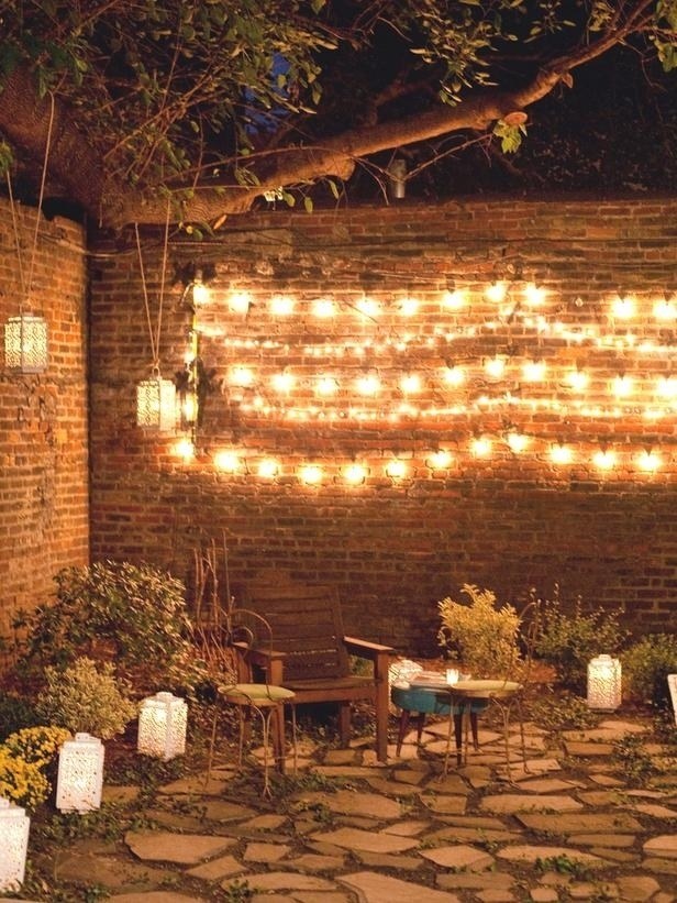 Outdoor mood lighting