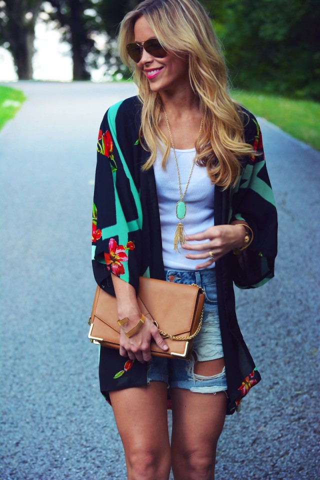 Print Cardigan