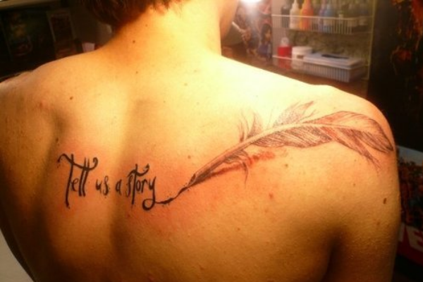 Quill Pen Tattoo