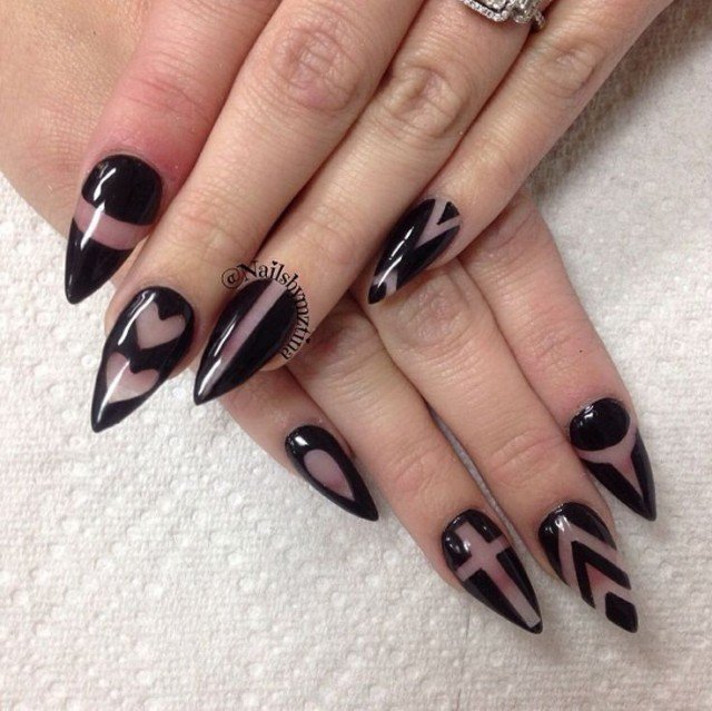 Stiletto Nail Design