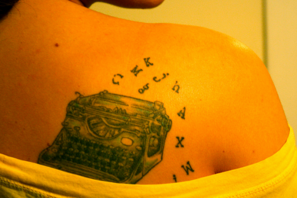 Typewriter Tattoo