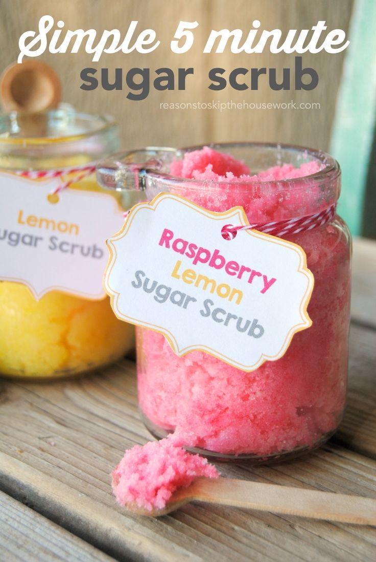 5-Minutes Sugar Scrub