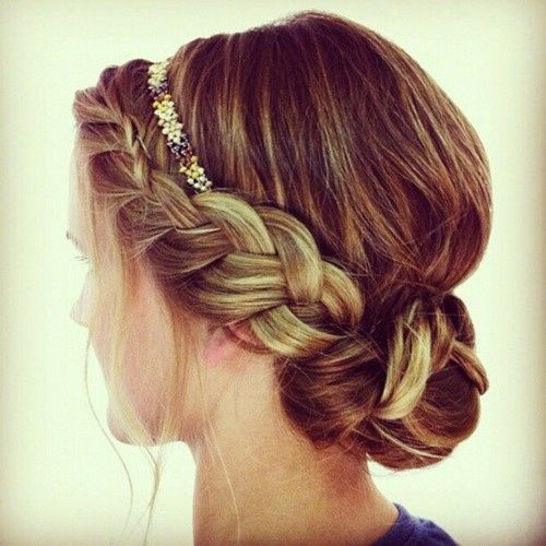 Boho Braid Updo