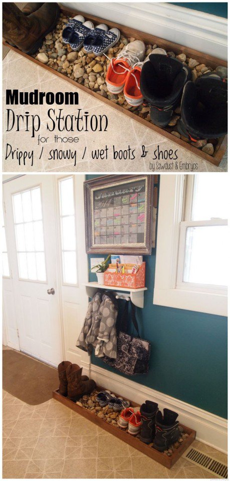 Boot Organization - Mudroom